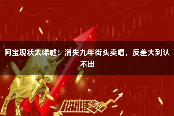 阿宝现状太唏嘘！消失九年街头卖唱，反差大到认不出
