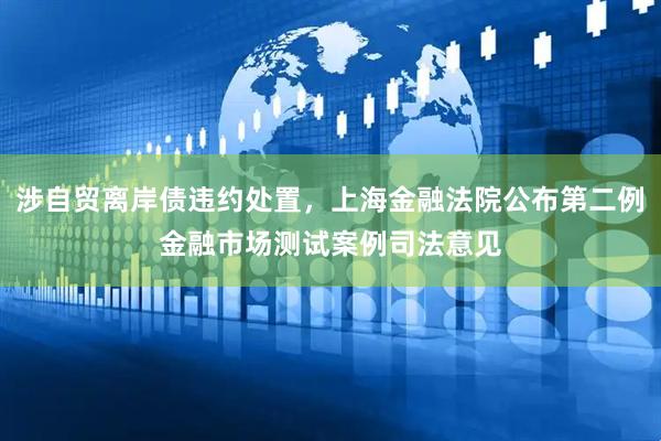 涉自贸离岸债违约处置，上海金融法院公布第二例金融市场测试案例司法意见